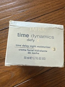 Jafra Time Dynamics Defy Time Delay Night Moisturizer 1.7 Oz New In Damaged Box - Picture 1 of 1