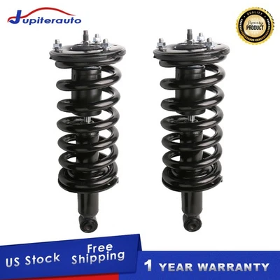 For 2004-2015 Nissan Titan  5.6L Front Complete Shocks Struts W/Coil Springs Kit - Image 1 of 4