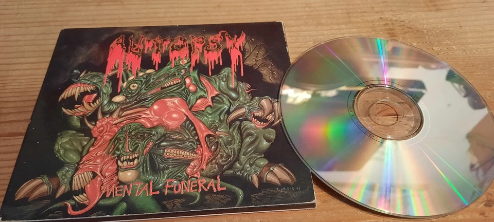 Autopsy - Mental Funeral - Original 1st press CD von 1991 - Digipack - Bild 1 von 3