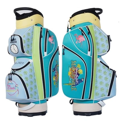 Custom Margaritaville Cart Golf Bag - Personalized name, logos & colors - Image 1 of 4