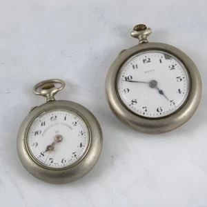 Relojes de Bolsillo Antiguos META y Predilecto Patent Suiza - Picture 1 of 4