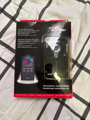 Brand new RCA Small Wonder HD Digital Camcorder EZ2000-A 3.5x optical zoom - Image 1 of 3