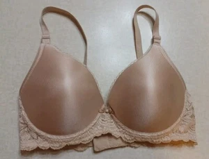 Wacoal Bra Petites 32C Beige Lined Underwire Full Coverage - Picture 1 of 4