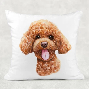 Poodle Design Cushion cover pillow case, dog lover gift - Picture 1 of 1