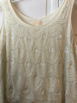 Lucy & Laurel Beaded Top - Image 1 of 4