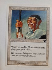 MTG Venerable Monk Sixth Edition 50/350 Regular Common