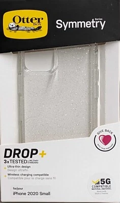 Funda Serie OtterBox Symmetry para Apple iPhone 12 MINI 5.4" - Stardust Transparente Foto 1 de 2