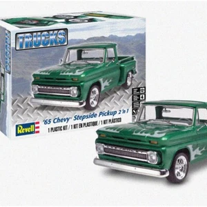 Retro Revival 65 Chevy Stepside Pickup 2N1 Model Kit - Clas - Picture 1 of 7