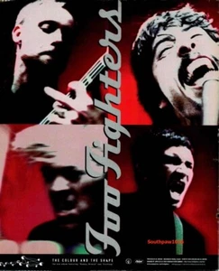 1997 The Foo Fighters "The Colour & The Shape" Release Industry Promo Reprint Ad - Picture 1 of 1