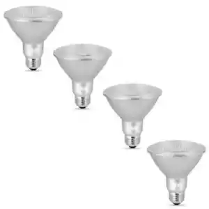 Feit Electric 75-Watt Equivalent PAR30 LED Light Bulb,Bright White 3000K(4-Pack) - Picture 1 of 11