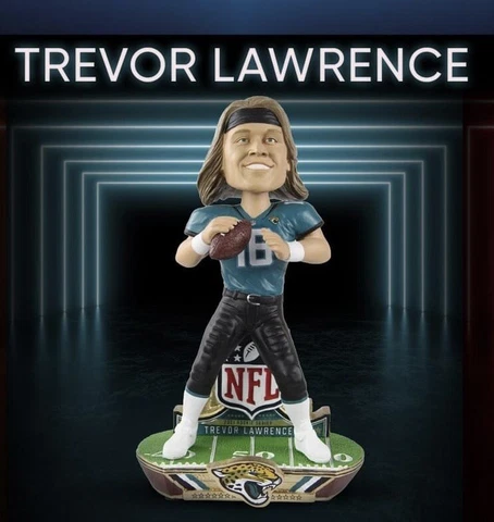 Trevor Lawrence Jacksonville Jaguars NFL 2021 Rookie Series Bobblehead Cover