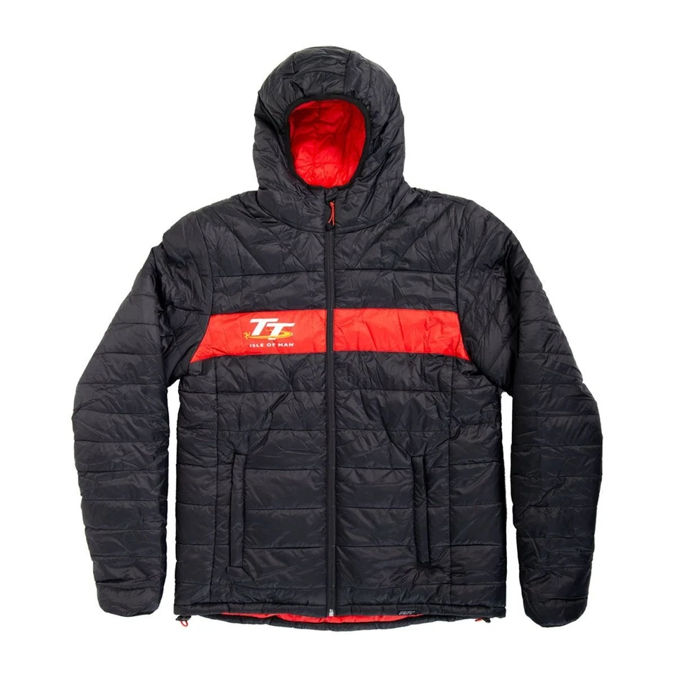 RST IOM TT Premium Hollowfill Mens Casual Jacket Black Red