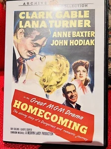 Clark Gable Lana Turner Anne Baxter in the great MGM Drama HOMECOMING US REG 1 - Picture 1 of 2