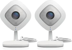 NETGEAR ARLO Q 1080P HD Security Camera with Audio 2 Pack Free Cloud recording