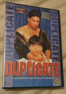 Duplicate - Shahrukh Khan - New & Sealed Rare Bollywood DVD - Subtitles 1998