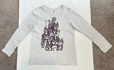 Tea Collection Girls Long Sleeve Huskies Graphic Tee, size 5 - Image 1 of 4