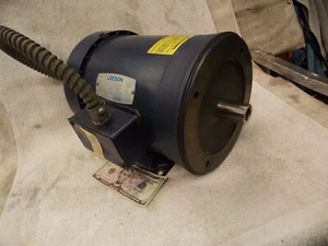 Leeson C182T17FK2A Motor 3hp 1740rpm 230/460 3ph cat# 2567-0003 fr F182TCZ Pump - Picture 1 of 12