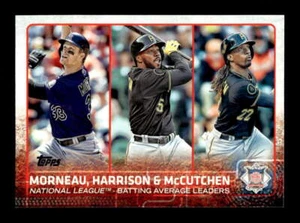 2015 Topps Andrew McCutchen / Justin Morneau / Josh Harrison #127 - Picture 1 of 2