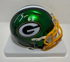 Mini Casco Packers Tight End LUKE MUSGRAVE Firmado FLASH Speed Riddell VENTILADOR AUTOMÁTICO - Imagen 1 de 5