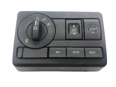 Ford Fusion Headlight Swich Dimmer Controls Black 2010 2011 2012 OEM 0305 - Image 1 of 4