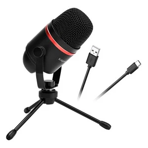 Mikrofon gamingowy vlogerowy USB Kruger&Matz Warrior GV-200 streamingowy - Zdjęcie 1 z 12