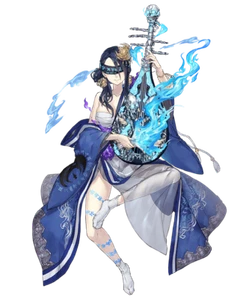 Kaguya Minstrel SINoAlice Sticker Anime Outdoor 6" Car Decal - Picture 1 of 1