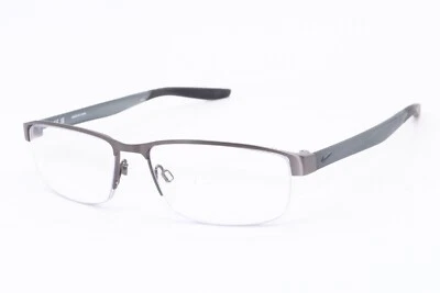 NUEVAS GAFAS NIKE NIKE 8138 071 GUNMETAL NEGRAS AUTÉNTICAS DE DISEÑADOR 56-16 Foto 1 de 4