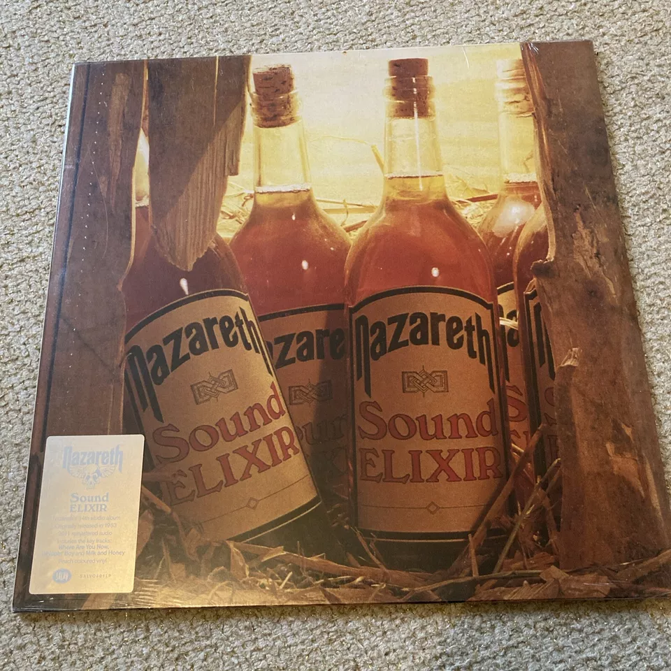 Nazareth - Sound Elixir. Remastered Lp In Peach. New And Sealed - Image 1 of 3