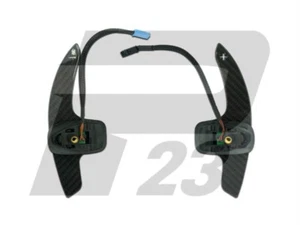 CARBON FIBER PADDLE SHIFTERS MERCEDES BENZ E A207 C207 S212 W212 E63 AMG - Afbeelding 1 van 9