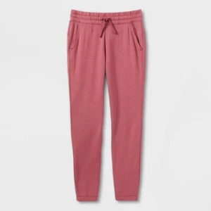 FFG) Girls Soft Pants Ruby Red/Pink Elastic Waist Drawstring and Pockets XS 4/5 - Picture 1 of 2