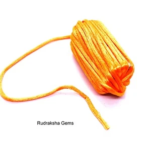 4 metros Kesari Dhaga 3 mm hilo naranja para medallón Taweez hilo para medallón de Dios - Imagen 1 de 2