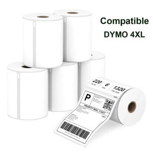 220/Rolle 4X6 Thermo Versandetiketten DYMO 4XL 1744907 Kompatibel Versandetiketten - Bild 1 von 9