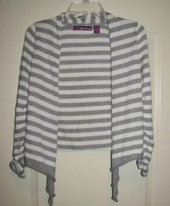 Sweet NWT Epic Thread white grey sweater jacket top school ls Girls 6 7  New S - Picture 1 of 1