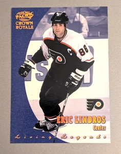 Eric Lindros 1998-99 Pacific Crown Royale #9 Living Legends Flyers 185/375 - Bild 1 von 2