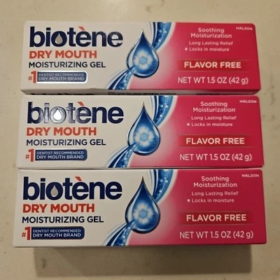 Gel Bioteno Boca Seca 1.5oz Sin Sabor X3 Exp 2027+ Foto 1 de 2
