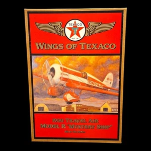 Avión de viaje Wings Of Texaco 1930 modelo R barco misterioso quinto de la serie - Imagen 1 de 4