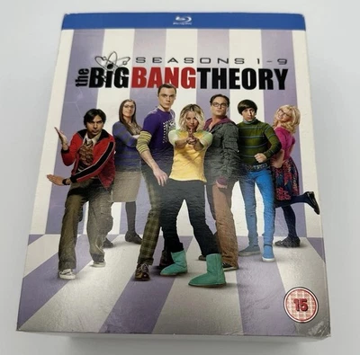 The Big Bang Theory Season Seasons 1-9 Blu-ray, 2016 W/ Slipcover - Image 1 of 3
