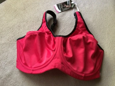 Sujetador deportivo Freya 34i (G) rojo activo con aros estilo 4392 nuevo con etiquetas Foto 1 de 4