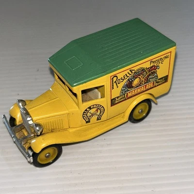 LLEDO DAYS GONE 1934 FORD MODEL A DELIVERY VAN ROSELLA MARMALADE DIECAST YELLOW - image 1 of 4