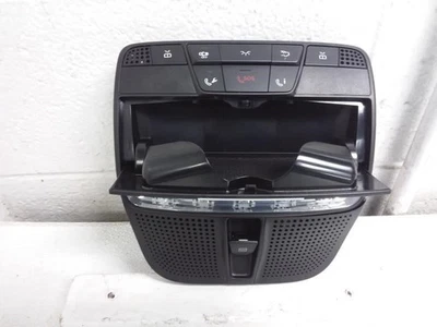 2018 MERCEDES-BENZ E63S Black Overhead Front Console Map Lights Sunroof Plastic  - Image 1 of 4