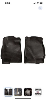 Alfombrillas Husky Classic Fit 05-08 Escape, Mariner, Mazda Tribute primera fila 2 piezas negras Foto 1 de 4