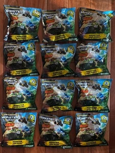 2025 Monster Jam MINI Series 19 - COMPLETE SET OF 12 Sealed Bags - Picture 1 of 9