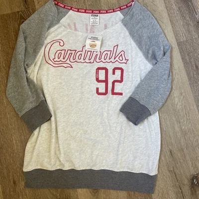 VS розовый St Louis кардиналов MLB ограниченного тиража 3/4 мягкий толстовка женщин M новый с Ярлыками - Изображение 1 из 4