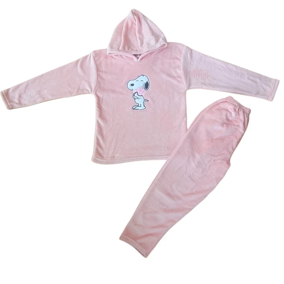 Pijama feminino Snoopy Sleepwear tamanho P-M - Imagem 1 de 1