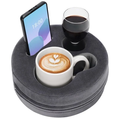 Almohada portavasos sofá G GOOD GAIN, lindo sofá portavasos acogedor amigo |... Foto 1 de 4