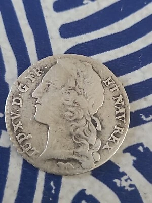 FRANCE LOUIS XV  10eme D Ecu 1747 A - Photo 1/2