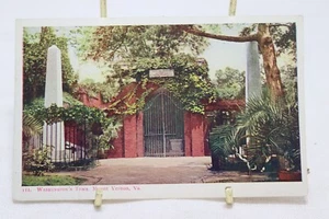ATQ Postcard Mount Vernon Virginia Washington's Tomb - Picture 1 of 2