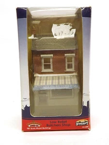 Bachmann Scenecraft 44-209 Low Relief Butchers Shop (OO Gauge) Boxed - Foto 1 di 1
