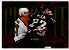 1997-98 Score Check-It Michael Peca #14 Buffalo Sabres