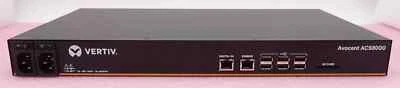 Vertiv Avocent ACS8000 8-Port Console Server DAC Dual AC PSU ACS8008DAC - Image 1 of 4